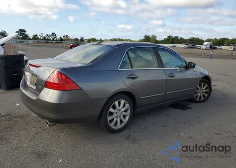 2006 Honda Accord Ex из США, поврежденный, VIN 1HGCM66526A044089